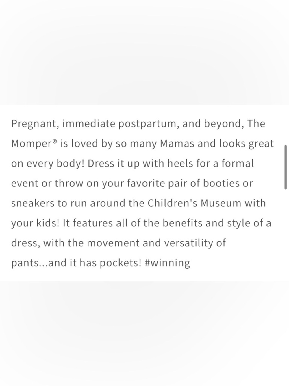 Latched Mama Momper nursing romper - Picture 4 of 6